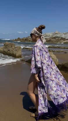 Kimono Fiori  Lilac